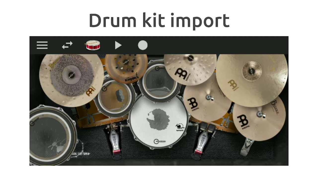 How to import drum kits - Mega Drum