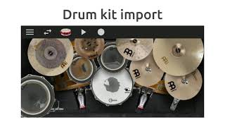 How to import drum kits - Mega Drum screenshot 1