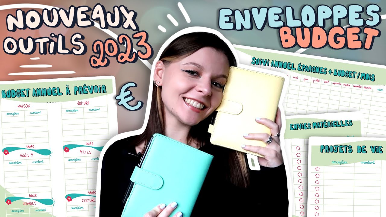 Lot préparer 2024 enveloppes budget - À imprimer - Elisa Lehe