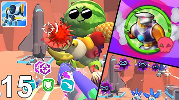 Mechangelion Robot Fighting Gameplay Walkthrough Part 15: Invading & Unlock 2nd Boss Lambda Planet