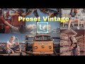 Como hacer un presets vintage para Lightroom móvil / GRATIS