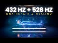 432 Hz + 528 Hz DNA Repair &amp; Healing - Whole Body Cell Regeneration (VOL-3)