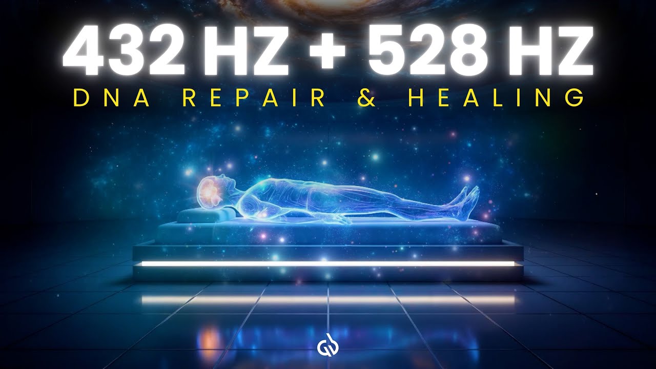 432 Hz + 528 Hz DNA Repair & Healing - Whole Body Cell Regeneration ...