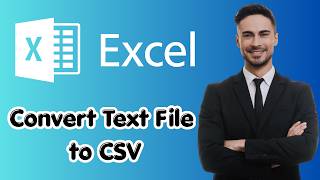 How to convert txt file to csv or excel file (Latest Update)