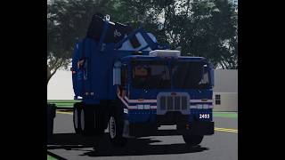 Republic Services Ex Phoenix Rapid Rail and a Autocar ACX Rapid Rail ll ROBLOX Garbage Trucks