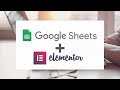 Submitting Elementor form data to Google Sheets using Integromat