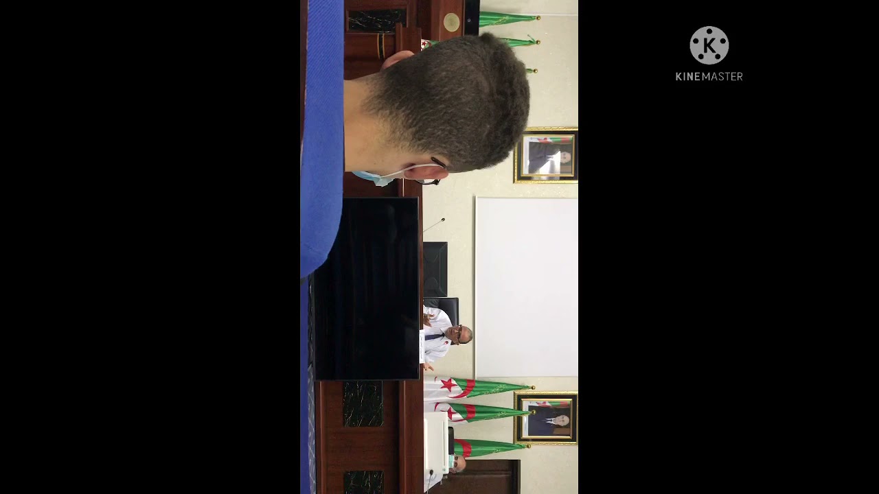 لقاء مع السيد الامين العام لوزارة التعليم العالي من أجل التسجيلات الجامعية
