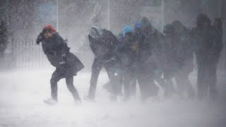 What is happening in Russia! A terrible snow storm hits Norilsk