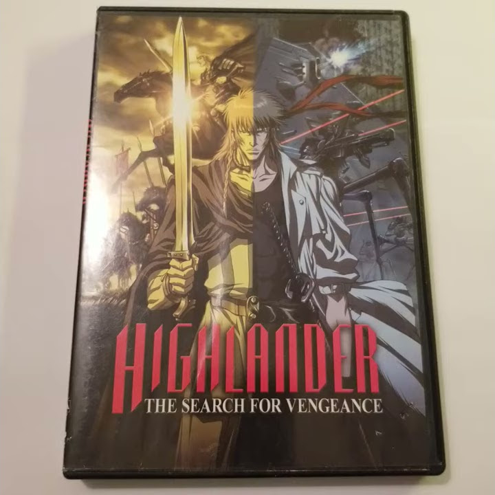 Highlander The Search For Vengeance Where To Watch UNBOXING COVER Highlander - The Search for Vengeance O-ring Alistair