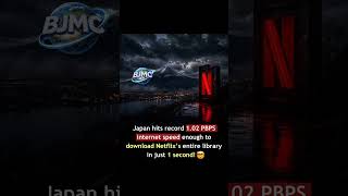 Japan Breaks Internet Speed Record at 1.02 Petabits Per Second  Download Netflix Library in 1 Second