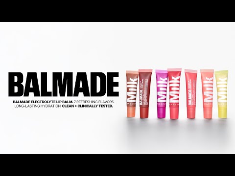 MILK MAKEUP | MEET BALMADE ELECTROLYTE LIP BALM