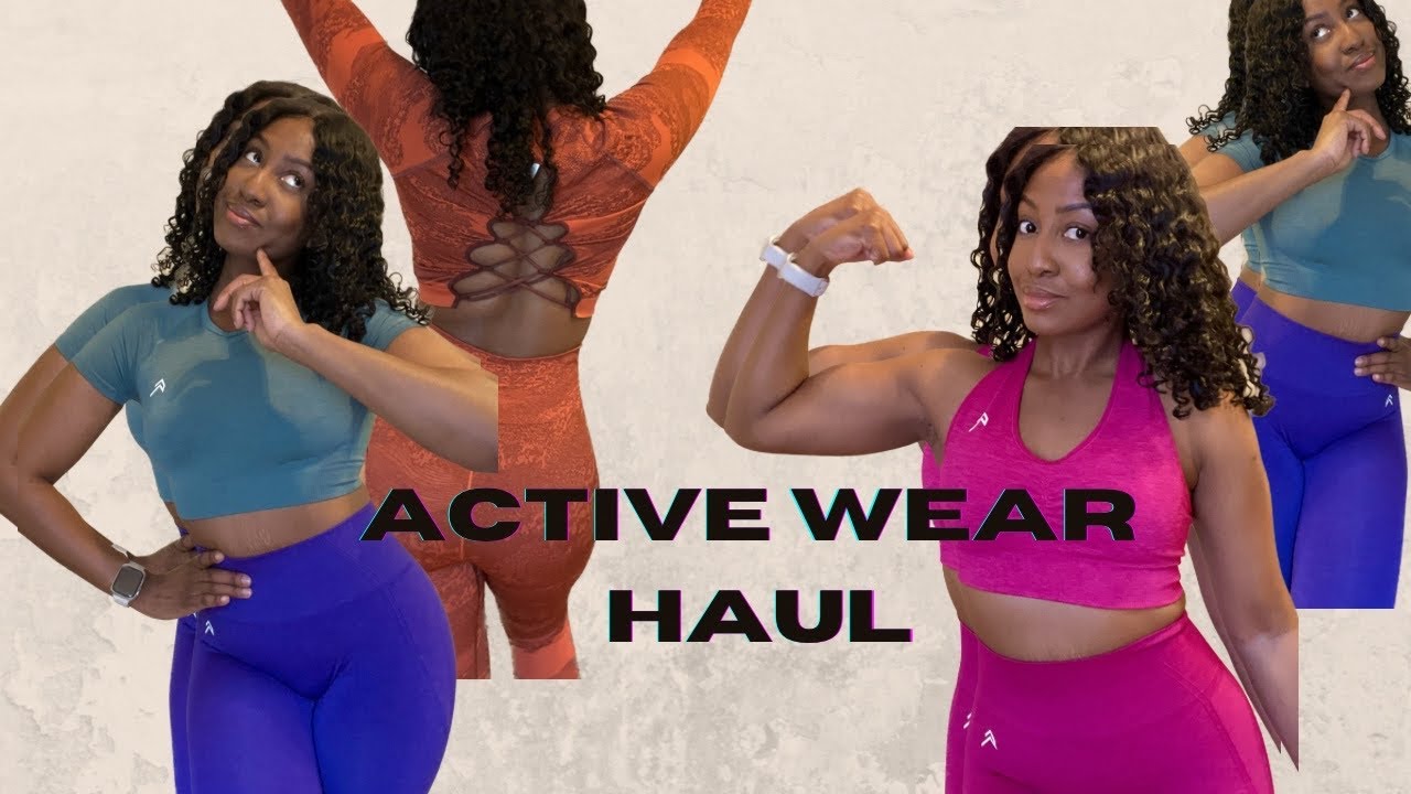 Activewear Black Friday Try on haul YouTube