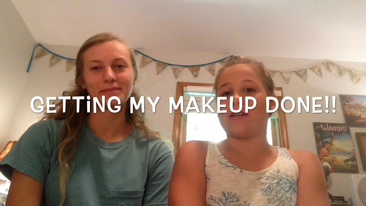 getting my makeup done! ft. (Makena Bonhiem)👍🏼