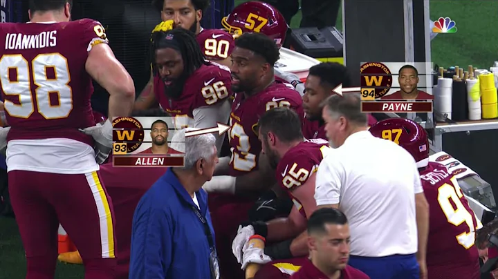 Jonathan Allen Punches Teammate DaRon Payne