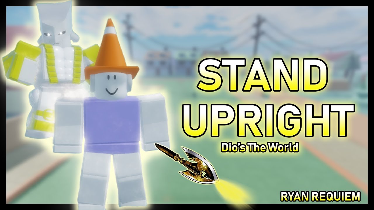 Stand Upright Getting Dio S The World With 150 Unusual Arrows Youtube - roblox stand upright dio's the world