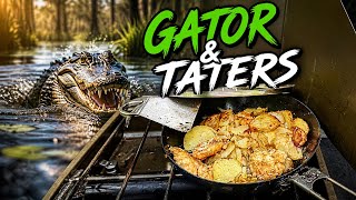 Gator & Taters on a Camp Stove | Simple Backcountry Meal