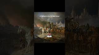French in Moscow 1812: 😨, Russian in Paris 1814: 💀 #shorts #geography #europe