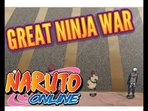 Naruto Online Great Ninja War-ნარუტო ონლაინ ბანდაი  დიდებული ნინძების ომი
