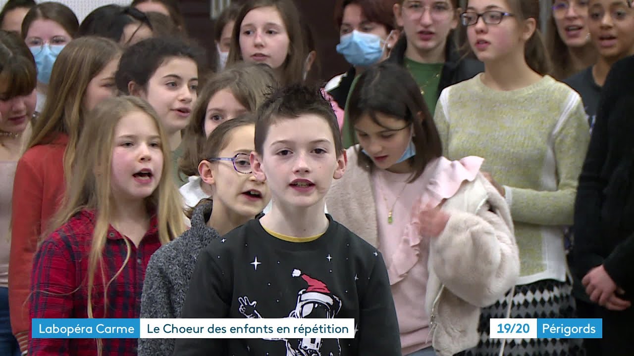 Labopera de Dordogne : le choeur des enfants de Carmen - YouTube