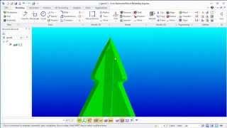 How to draw a Christmas tree in Creo Elements How to draw a Christmas tree in Creo Elements