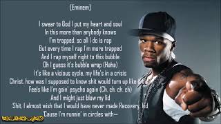 50 Cent - My Life ft. Eminem \& Adam Levine (Lyrics)