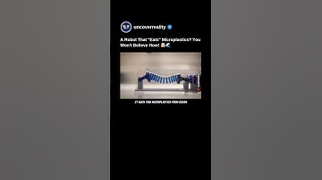 Snail Like Robot Eat Microplastics. You Won