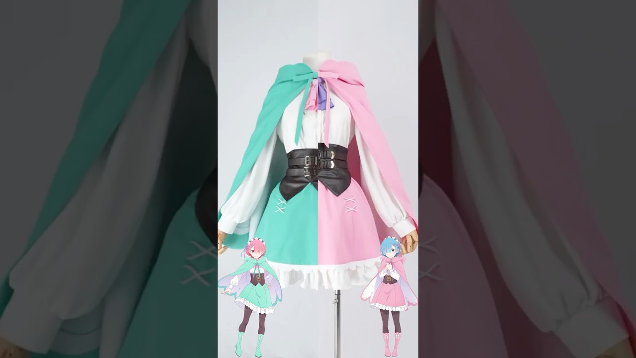 Ram & Rem Cosplay Costume #anime #game #fpy #rezero #rem #ram #costume #cosplay #cosplaygirl #girl