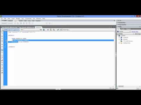 Tags,elements, attributes in XML