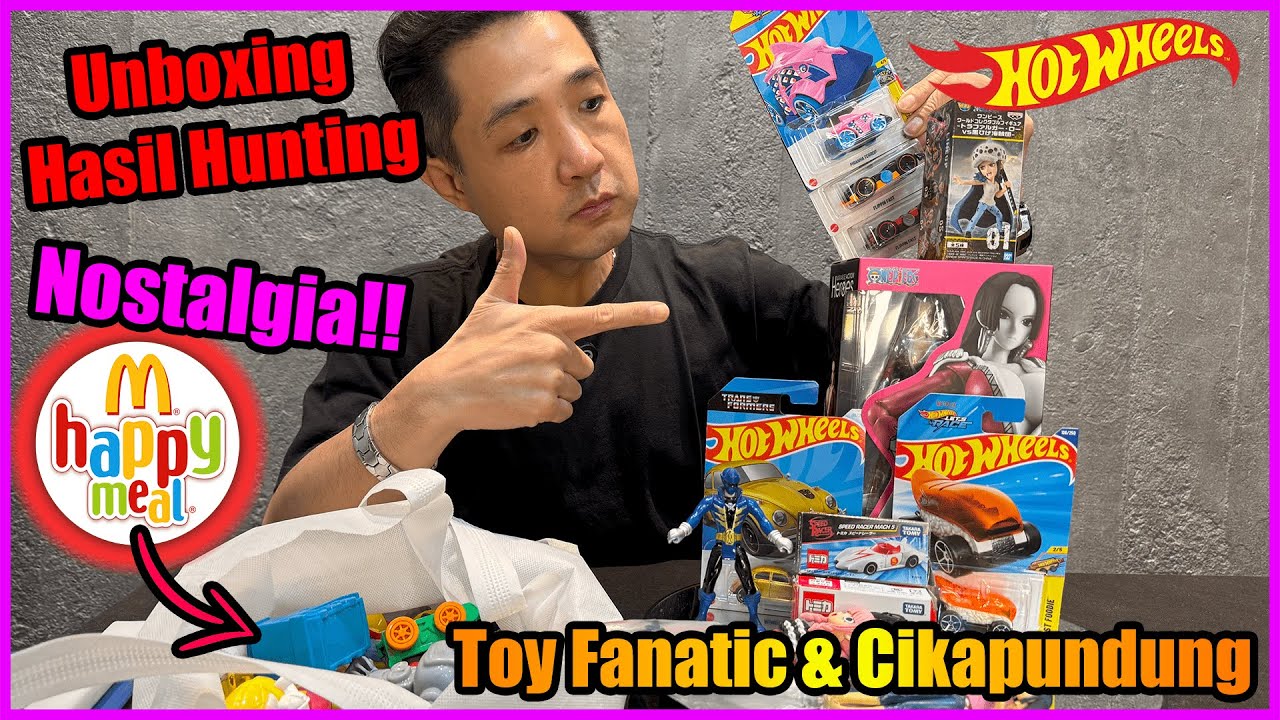 Mainan Mainan Lawas!! NOSTALGIA! | Unboxing Hasil Hunting Di Toys Fanatic & Pasar Cikapundung