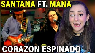 QUE LEYENDAS !!! ESCUCHO  Santana - Corazon Espinado ft. Mana por primera vez - REACCION