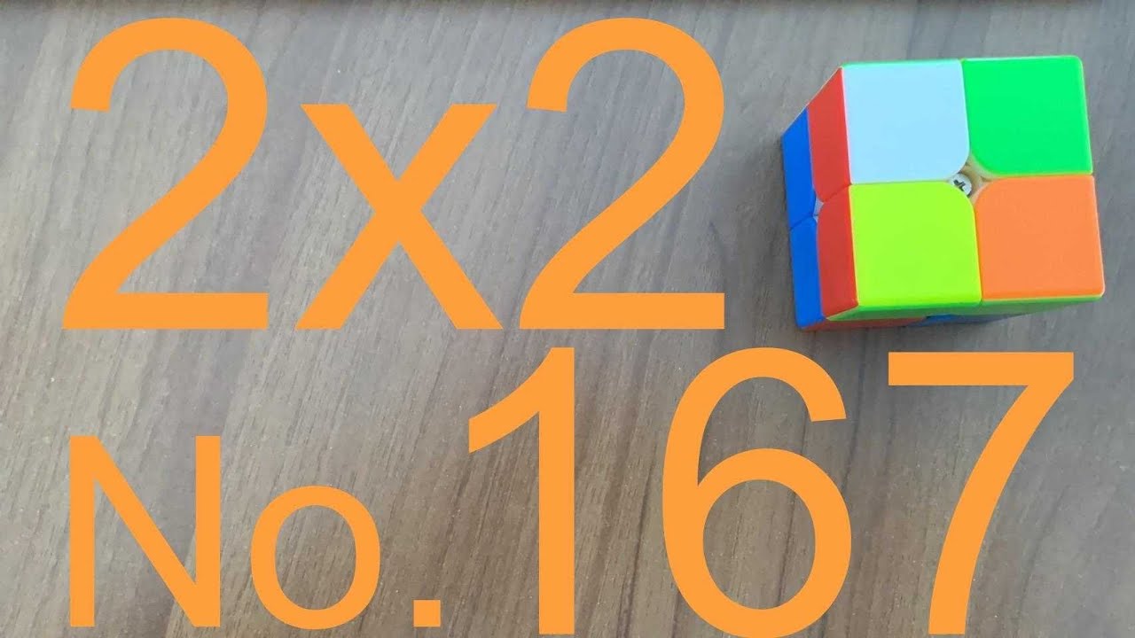 [2x2] No.167 Solve Cube | scramble | ASMR for Sleep and Relaxation ...