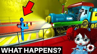 Can the Train Run Over You in Poppy Playtime Chapter 2's Ending