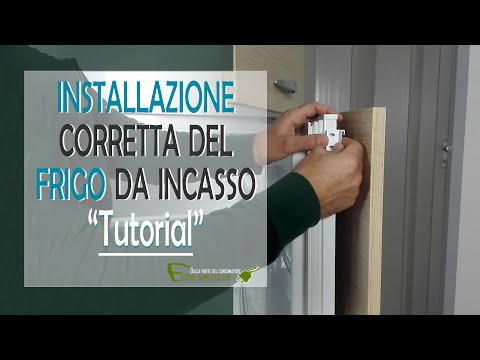 Video: Come costruire un frigorifero all'interno? Cerniere per frigorifero da incasso