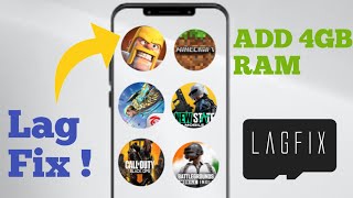 Fix Lag in any Mobile | Add 4Gb Extra RAM in Any Phone Using Trimmer App | Pubg, free fire lag fix screenshot 5