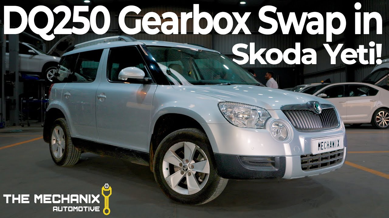 DQ250 Gearbox Swap in a Skoda Yeti! (DSG Convert on a Skoda Yeti MT)