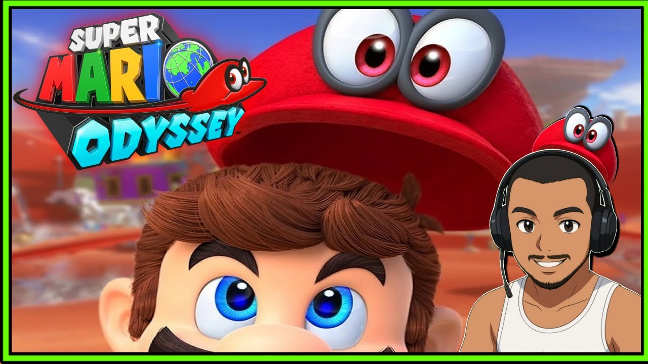 SUPER MARIO ODYSSEY | PRIMEIRA VEZ JOGANDO O GAME!!!