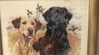 Flosstube 1: cross stitch, Introduction, wips, a finish