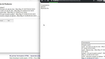 Chat usando Websockets Java