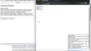 Chat usando Websockets Java