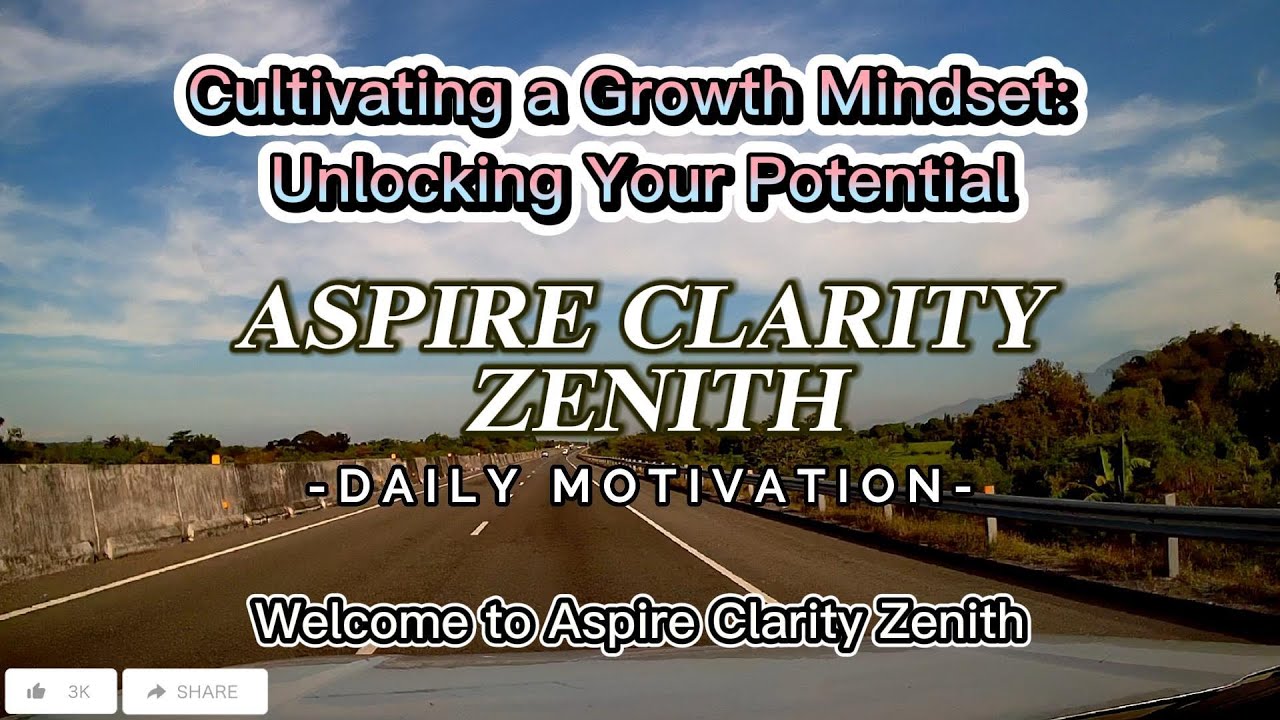 How Can Cultivating a Growth Mindset Unlock Your True Potential? - YouTube