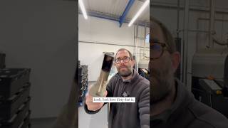 Cleaning the Probat coffee trier 🧹