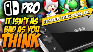 Switch Pro's 720p OLED Panel is Retina Quality & BETTER Than 1080p (for Switch)