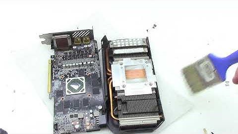 How to replace the thermal paste in a Gigabyte Aorus RX 570.