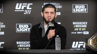 Islam Makhachev Post-Fight Press Conference | UFC 311