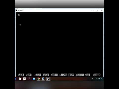 Finding area of square in GW BASIC