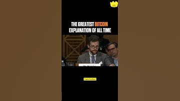 The Greatest Bitcoin Explanation of All Time @CryptoTerraform