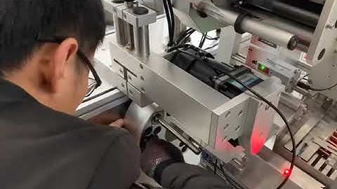 How to operate tube labeling machine tutorial video 1