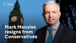 Conservative MP Menzies quits party after misconduct allegations