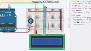 Simulasi Arduino Running Text Scrolldisplayright