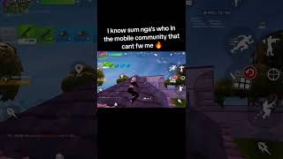 MOBILE can't play wit me... 😂 #mobilegaming #fortnite #fortniteclips